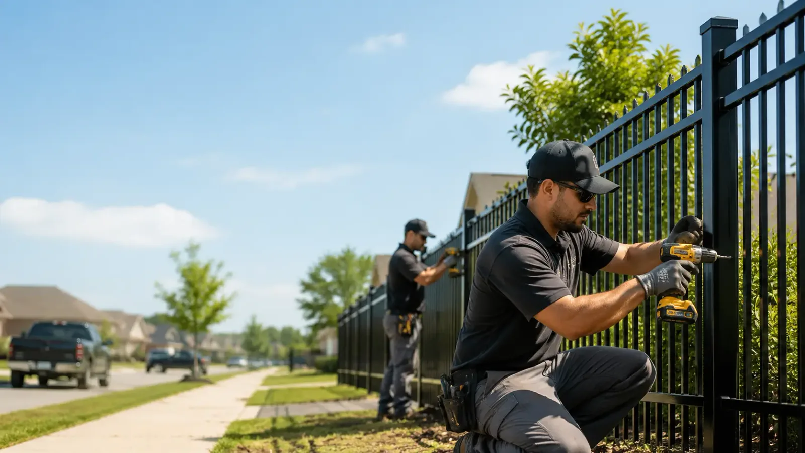 Metal Fence Installation in New Albany, PA